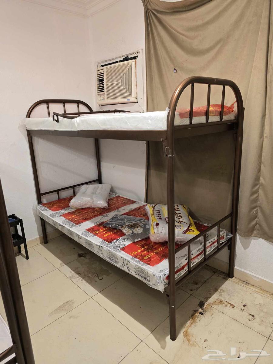 Iron bunk bed single bed mattress blanket new business accommodation setup64428133699713110