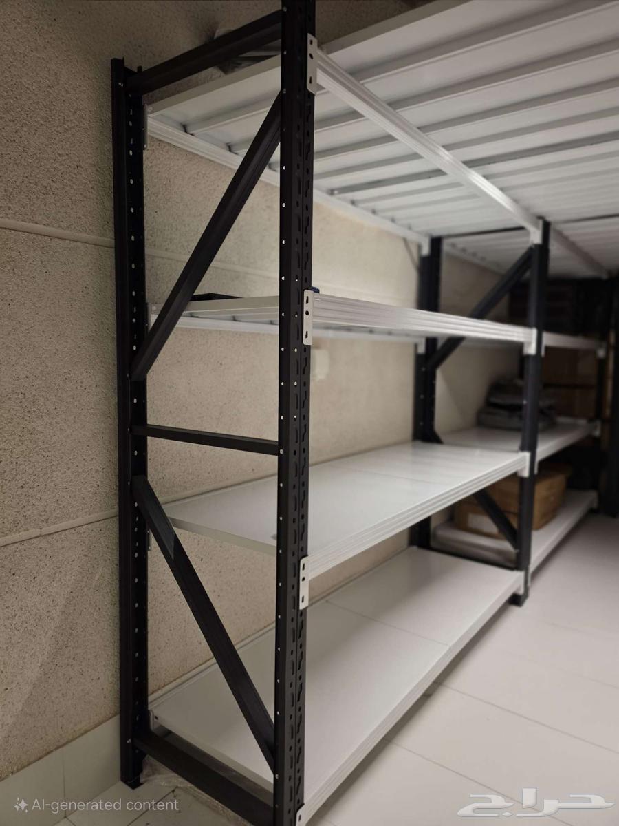 ارفف عالي الجودة 5 ادوار (اللون ابيض واسود)64428430153731113