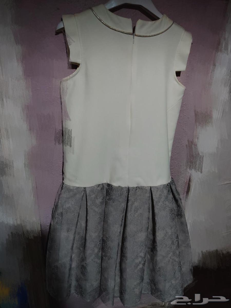 فستان سهره لعمر 8سنين مقاس S سعره 150 وابيعه10064426228280067111