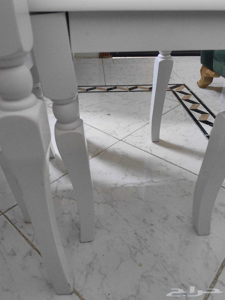 IKEA table and 3 service tables64429546207747113