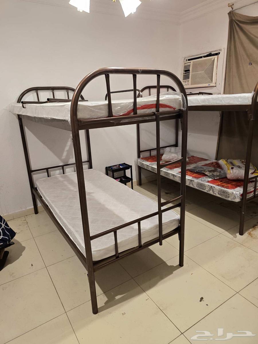 Iron bunk bed single bed mattress blanket new business accommodation setup64428133699713111