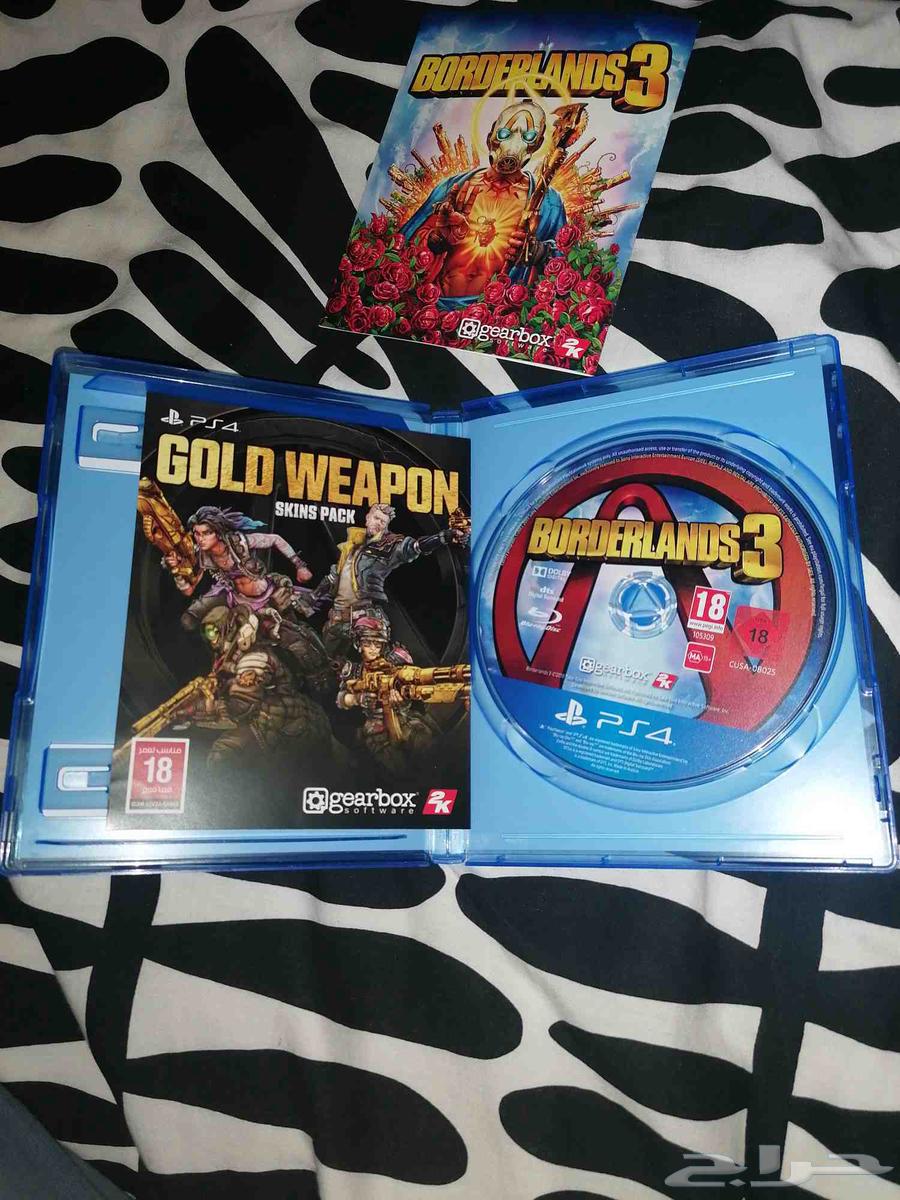 لعبة بوردر لااندس 3 للسوني 4 و 5 مع حزمه سكنات64429640968194111