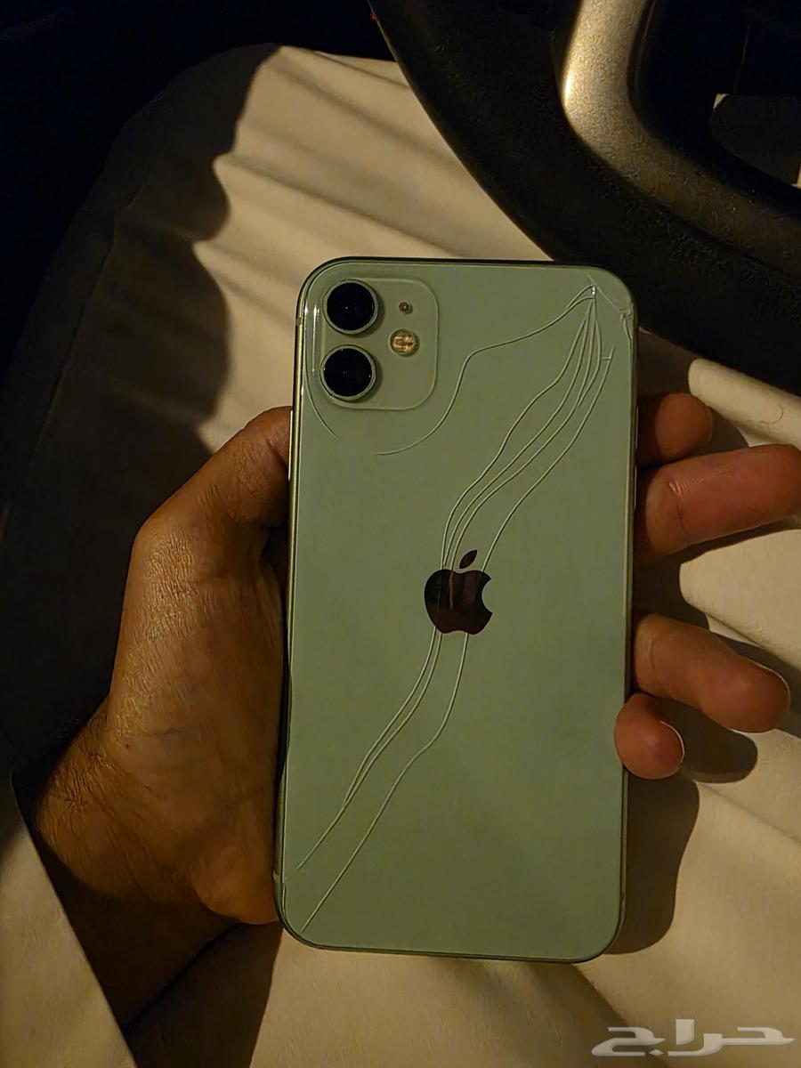 للبيع آيفون 11 بسعة 128GB اللون الأخضر المميز الجهاز شغال64426928582785113