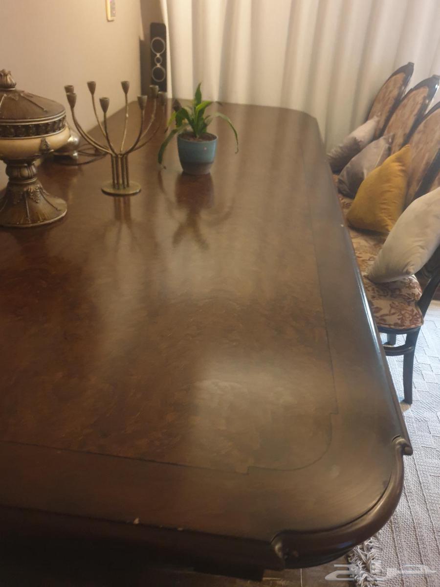 طاولة طعام فخمه كبيرة 12 شخص64428282243842111