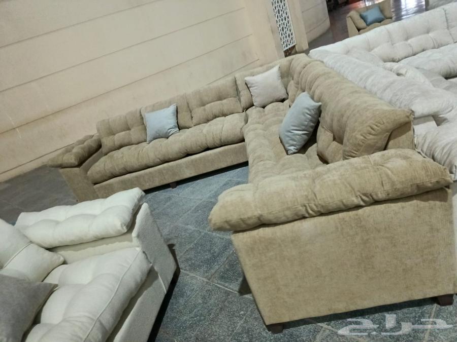 كنب جديد جاهزه حرف ال و7نفر باسعارمناسبه شامل التوصيل64432440866563112