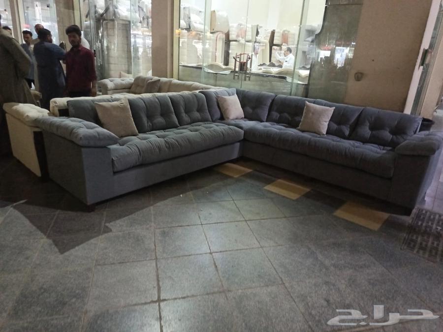 كنب جديد جاهزه حرف ال و7نفر باسعارمناسبه شامل التوصيل64432440866563111