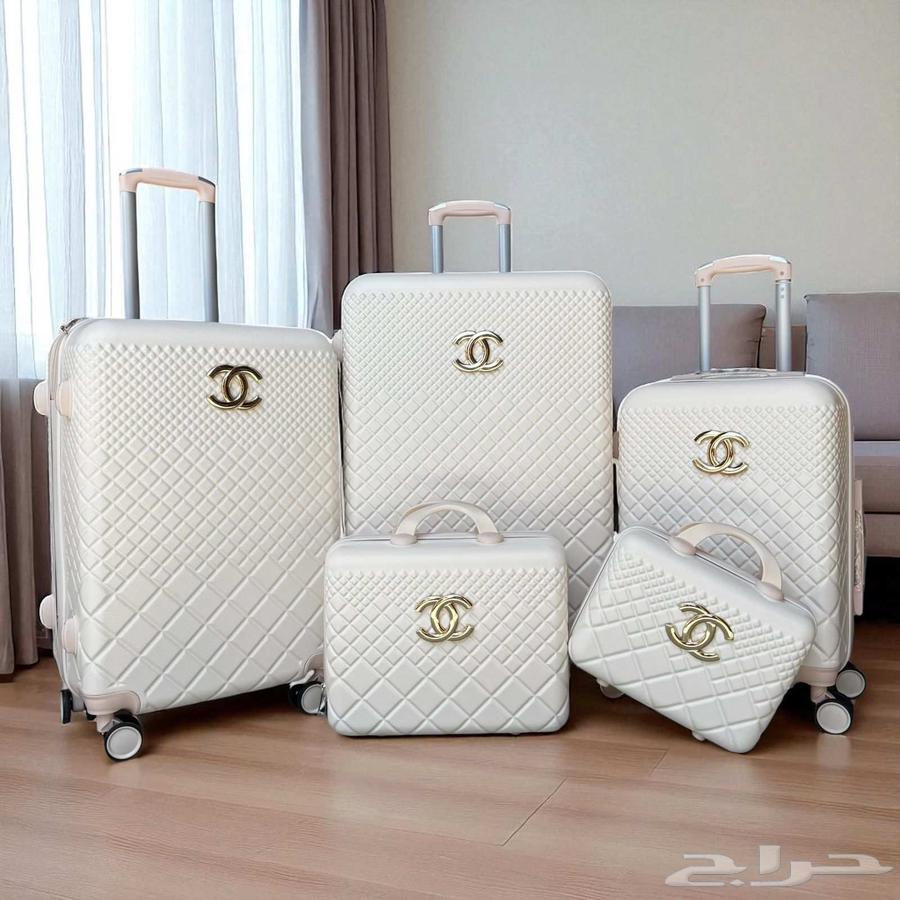 شنط سفر فيبر تقليد ماركات 4 قطع شنط دكني LV لويس فويتون جوتش64427516396161114