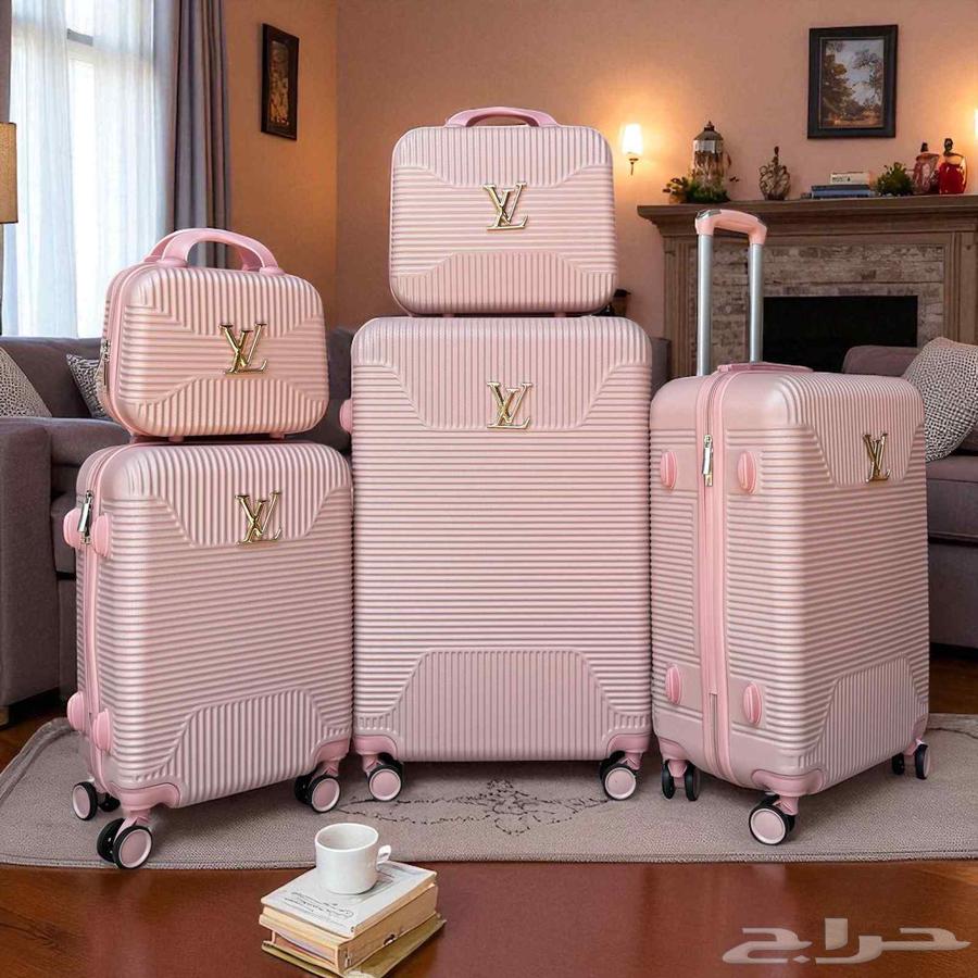 شنط سفر فيبر تقليد ماركات 4 قطع شنط دكني LV لويس فويتون جوتش64427516396161113