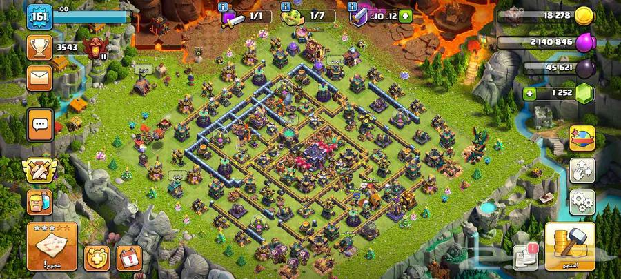 قرية تاون 15 فيها 5 تذاكر ذهبية كلاش اوف كلانس ( تم البيع)64429762301187110