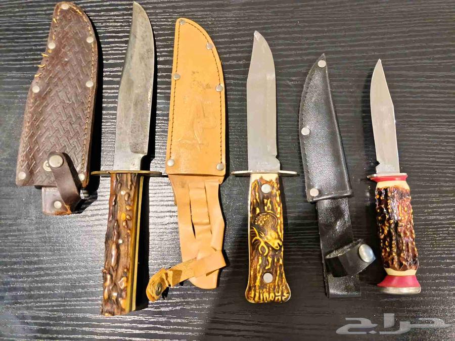 سكاكين المانية مقبض قرن غزال64432169793539110