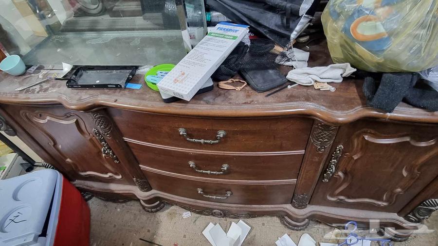 Chinese bed with sponge mattress and dressing table with mirror, new64430967967490111