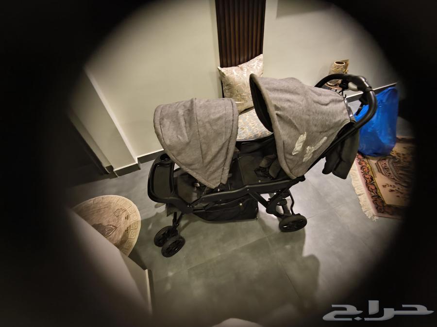 Excellent condition twin baby stroller used less than a year64432291636611110