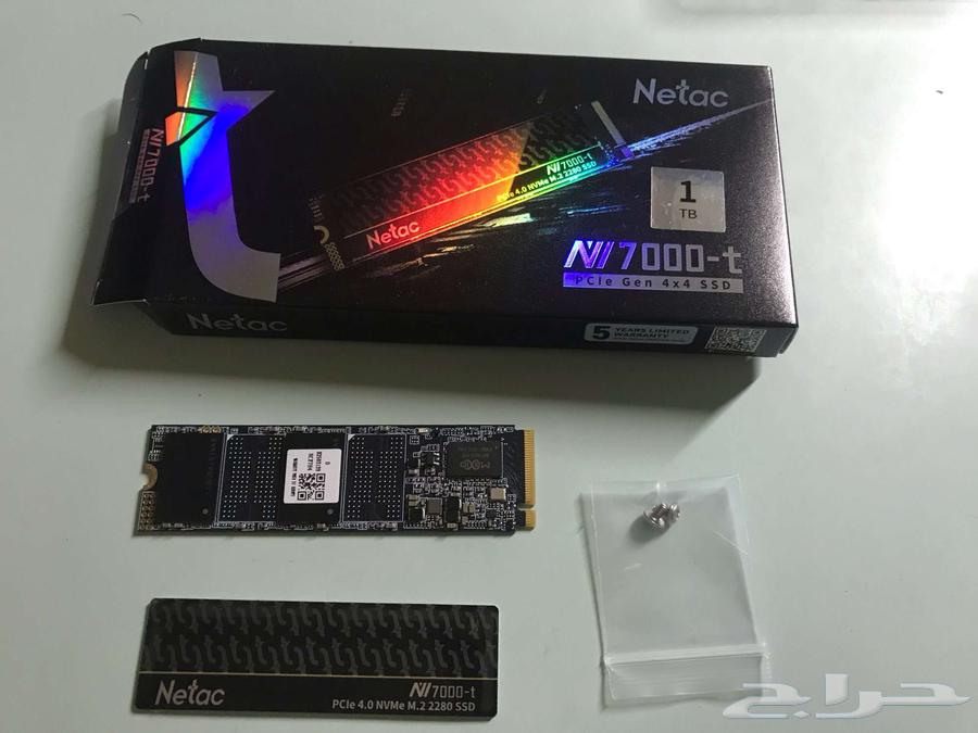 SSD 1TB M2 Netac للسوني او الكمبيوتر64431951424770110