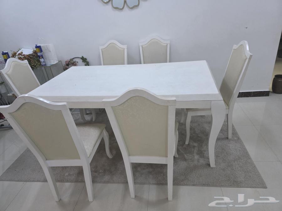 طاولة طعام عدد 6 أشخاص64430724952835112