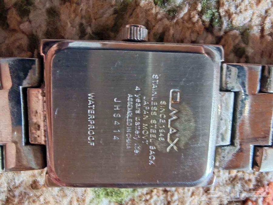 ساعة أوماكس رجالي قديمه ونظيفه64429303660931112