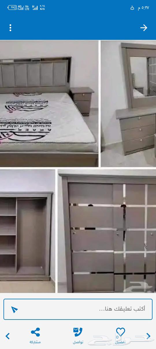 غرف نوم جديده من الرياض للدمام شامل التركيب والتوصيل64426847561986114