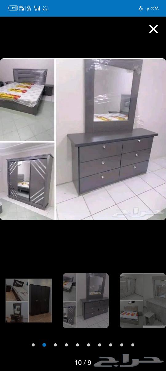 غرف نوم جديده من الرياض للدمام شامل التركيب والتوصيل64426847561986111