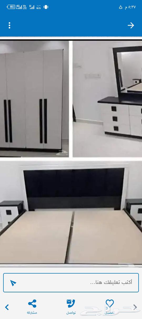 غرف نوم جديده من الرياض للدمام شامل التركيب والتوصيل64426847561986110