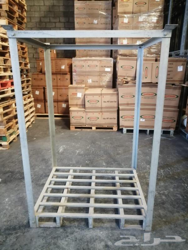 طبالي حديد مجلفن مستخدم نظيف جدا64431358950017113