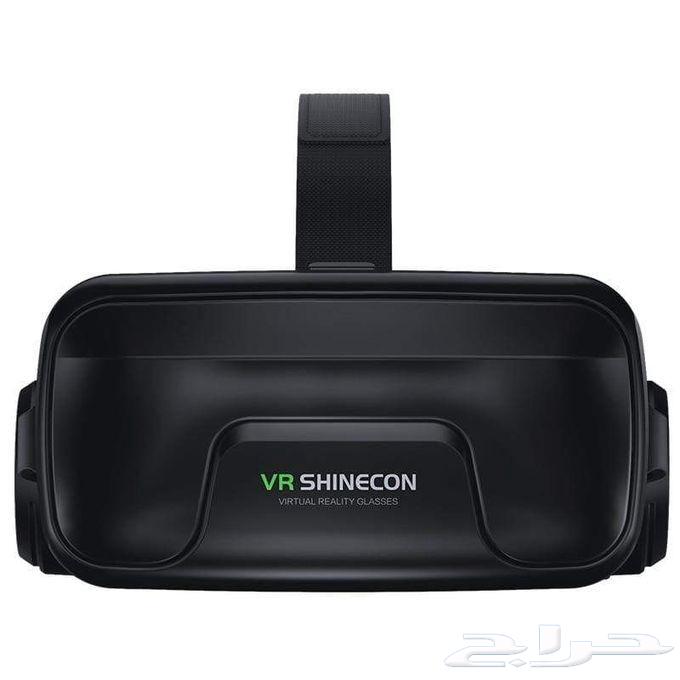 سماعة رأس نظارة واقع افتراضي VR SHINECON 3D VR مع سماعات بال64433726605441111
