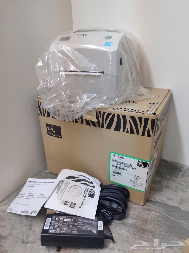 طابعة باركود وبوليصات شحن زيبرا zebra GC420t64433485310211112