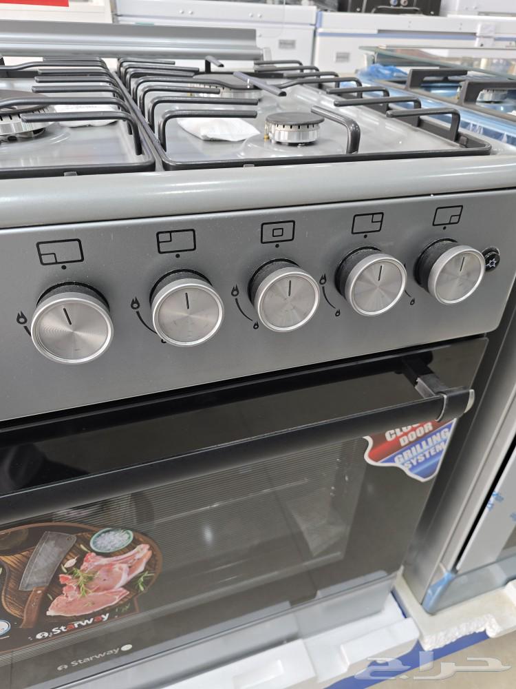 فرن غاز إيطالي تجمع تركي افران 5 عيون 90 سم بوتاجاز جديد64431964661377113