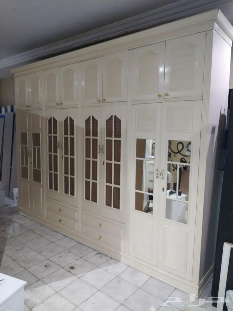 للبيع دولاب خشب مصري 8 أدرف دورين64428523630850110