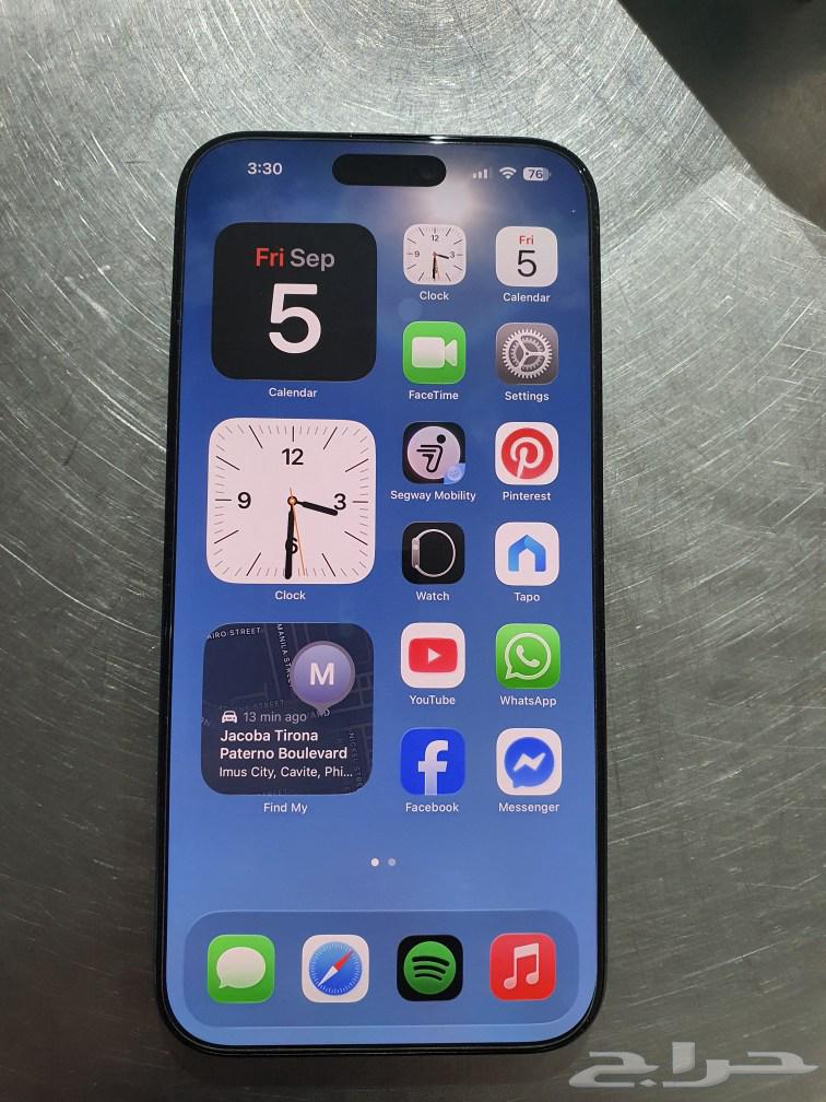 آيفون 16 برو ماكس 256 جيجابايت للبيع 4200 ريال64429843090690111