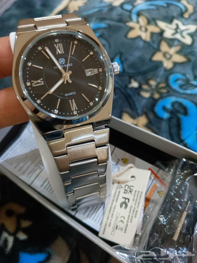 ساعة رجالية جديده وفخمه وضد الماء تجي ب علبه للبيع64431562016514111