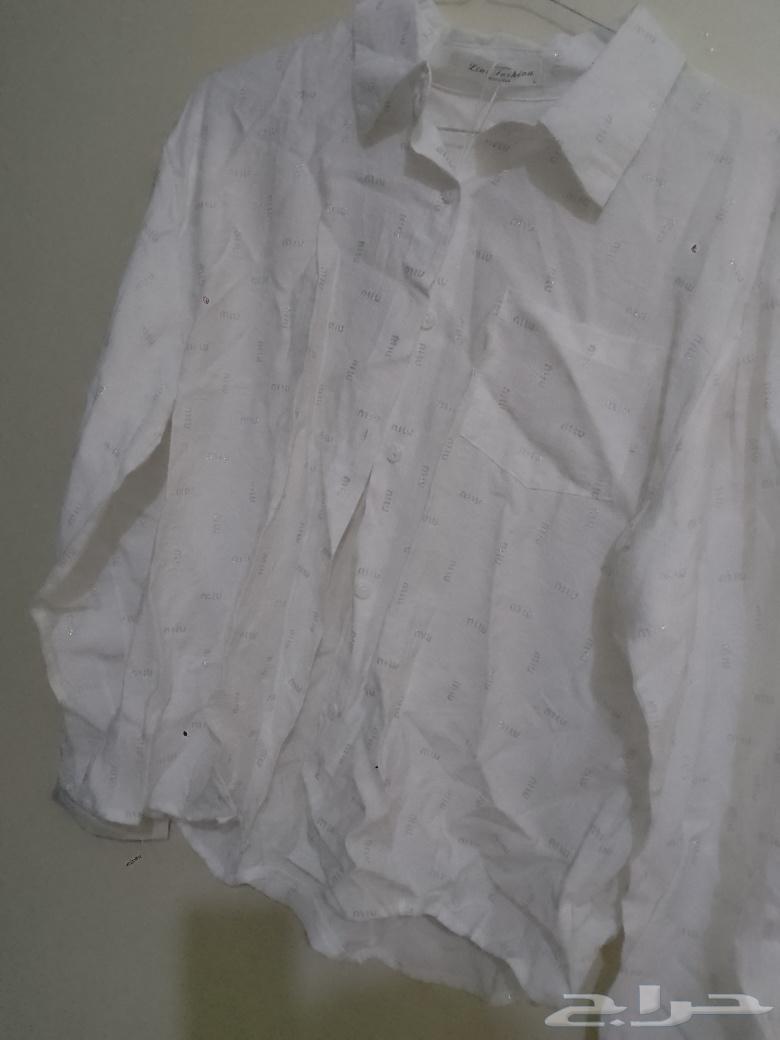 بلوزة (قميص) بيضاء جديدة64430913864066110