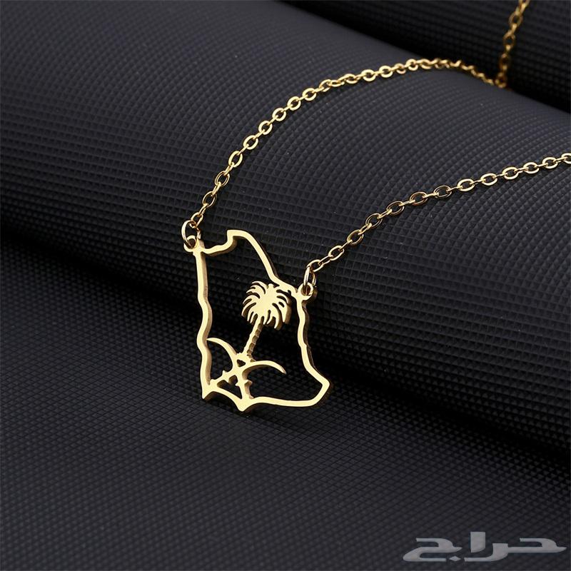 عروض اليوم الوطني95 سلسال نسائي.   سلسال خريطة ال64426537301891112