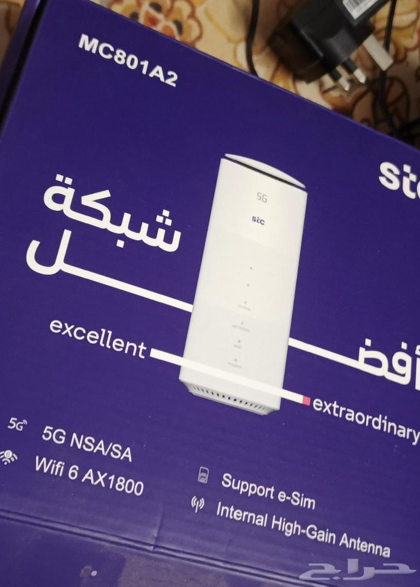 للبيع راوترين STC بحالة ممتازة راوتر 5G STC MC801A264429843043459110