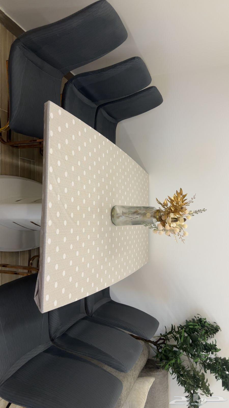 طاولة طعام 6 أشخاص64432468417283110