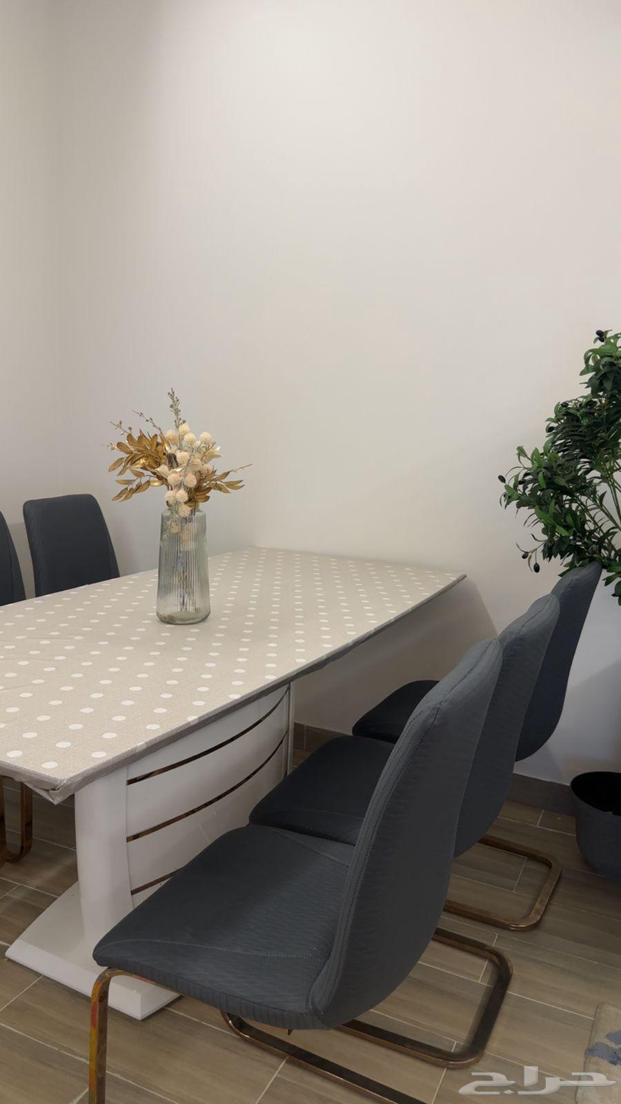 طاولة طعام 6 أشخاص64432468417283111