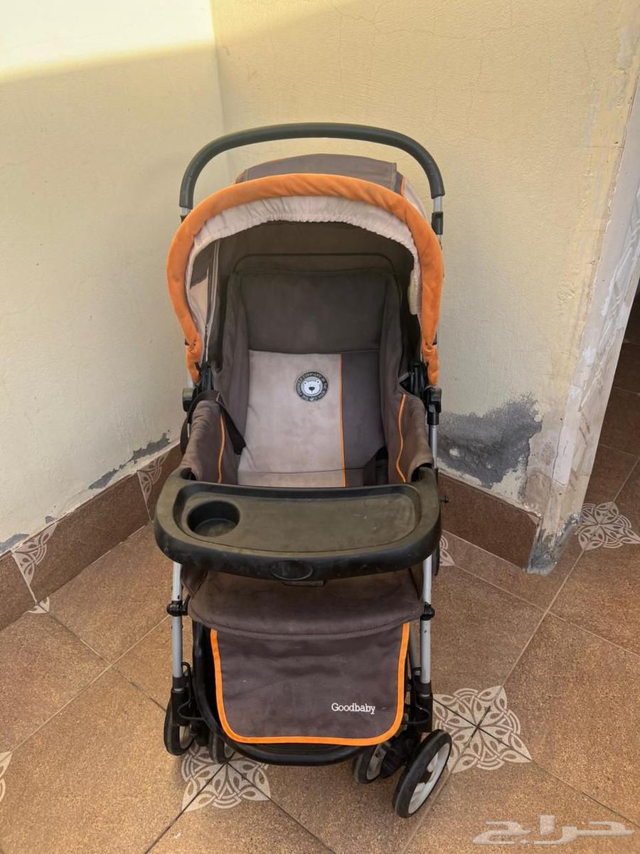 عربية طفل ( good baby) وكرسي سيارة جونيوروعربية عكاز هدية64430575880706114
