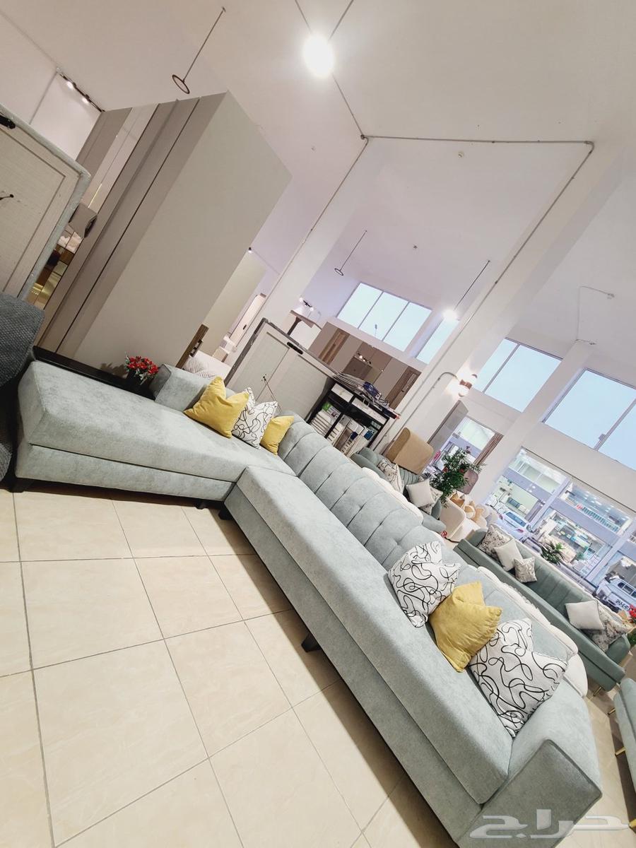 كنب 5 متر جاهز جديد 1100 ريال64430967935745111