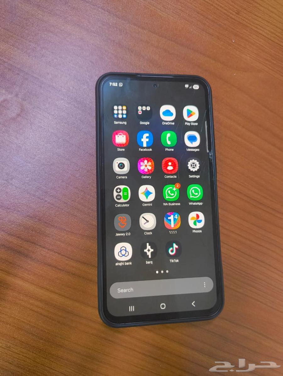 Samsung s23 fe only front glass crack but touch working perf64431786414211110