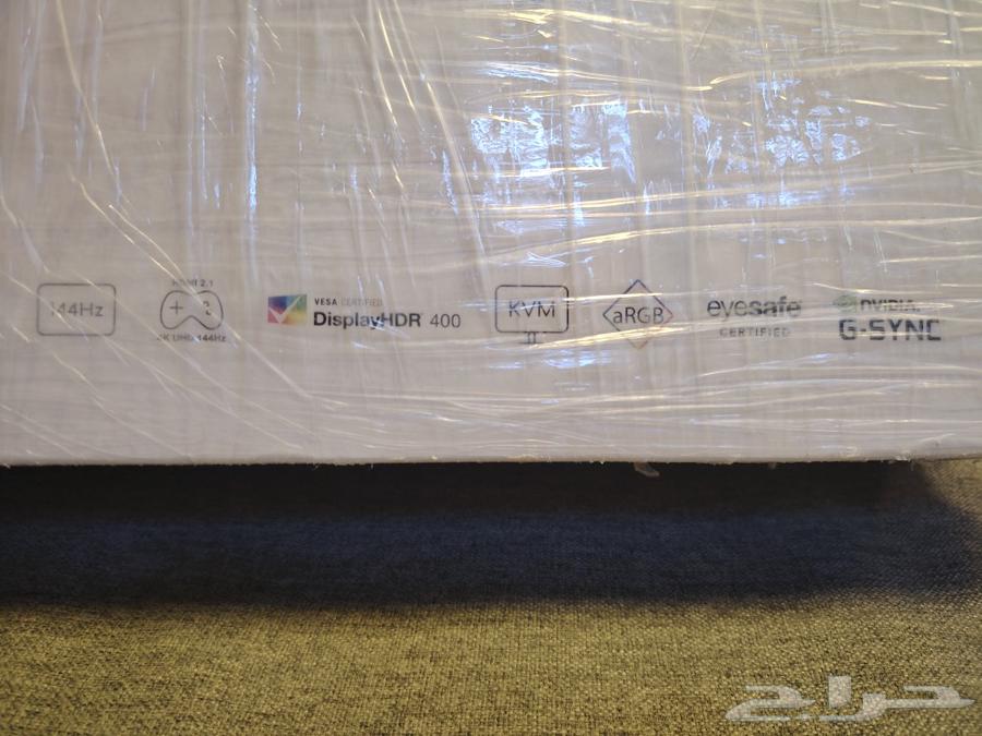 شاشة قيم اتش بي 27 بوصه omen 27k uhd 144Hz Gaming64439609917954112