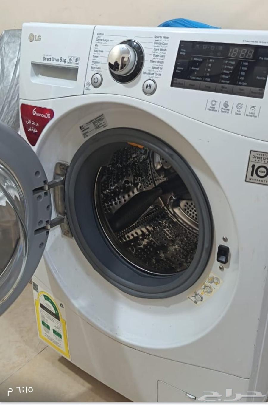LG 9 kg Automatic Front Load Washing Machine, Rarely Used, Almost New64439842980098112