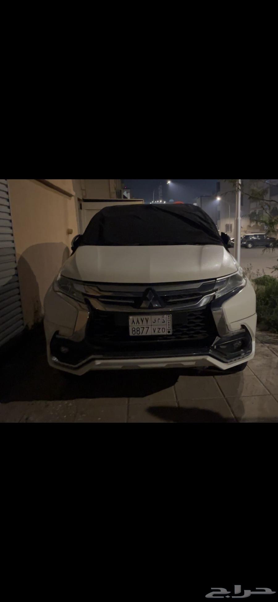 متسوبيشي سبورت 6سلندر دبل لون ابيض موديل 2019 مخزن ممشى قليل64597666328065110