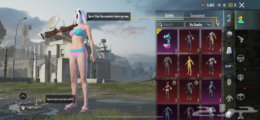 حساب ببجي لفل 56 سكنات واسلحه فخمه64441485730563111