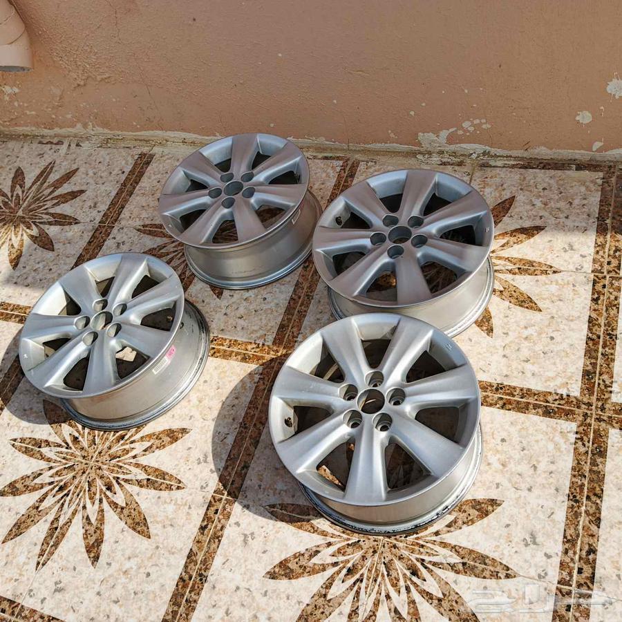 Toyota Corolla rims, original, uncoated, domestic market, half full64598203468930112