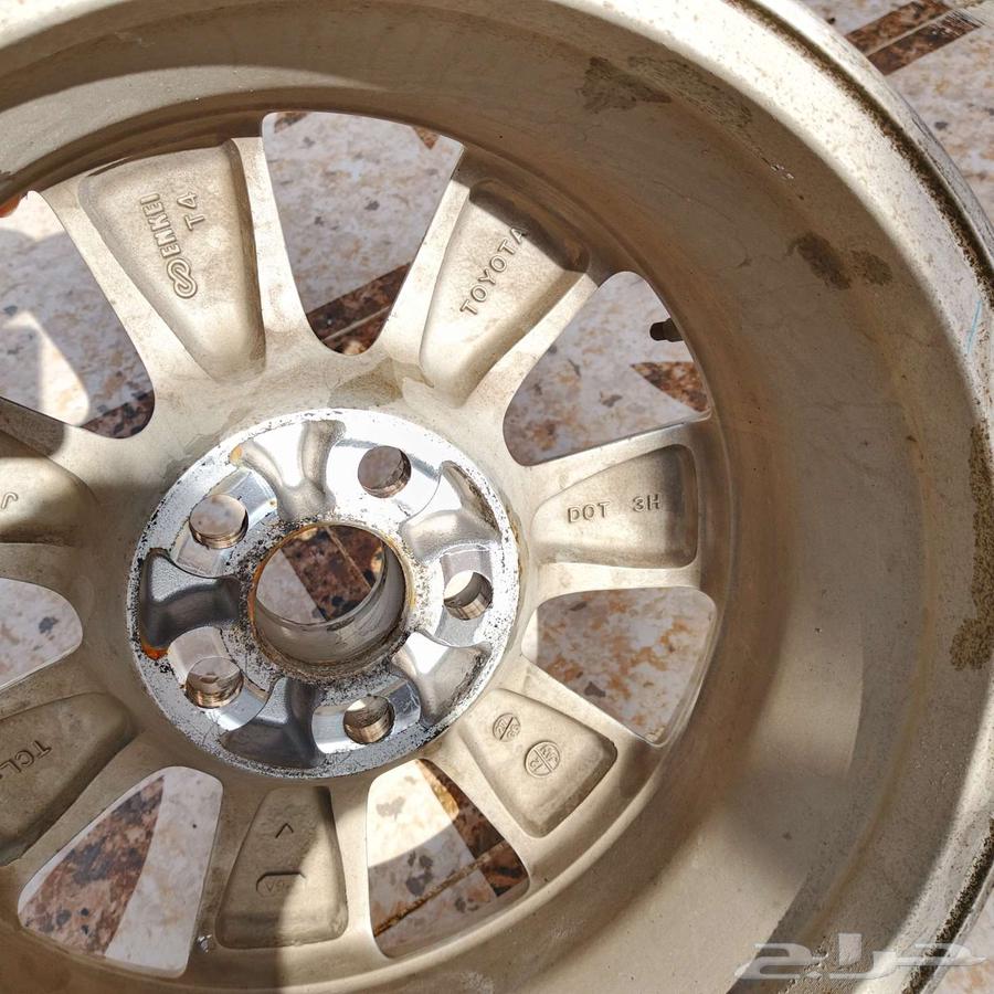 Toyota Corolla rims, original, uncoated, domestic market, half full64598203468930110