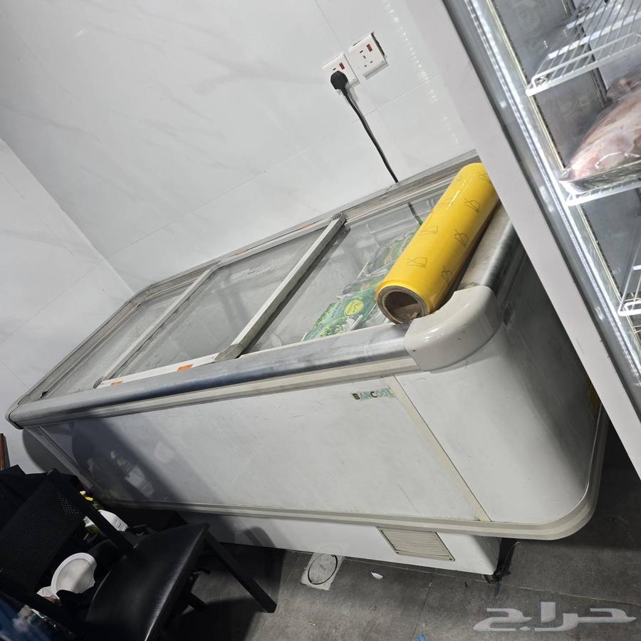 ثلاجة فليزرمترين للبيع مستخدم نضيف سبب البيع ماخذمساحه كبيره64441089980290112