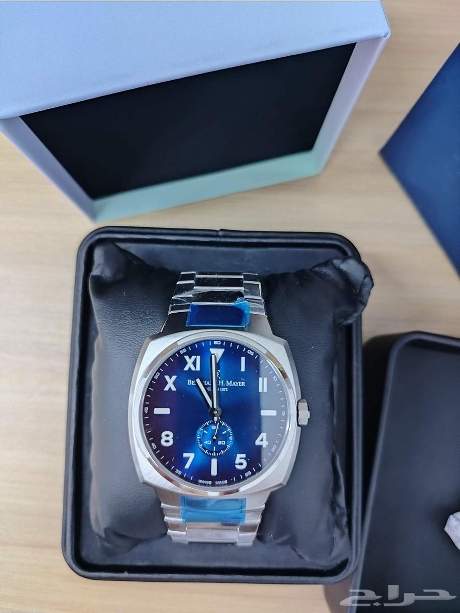 ساعة سويسرية أصلية براند اتش ماير (H. Mayer)64441404490371113