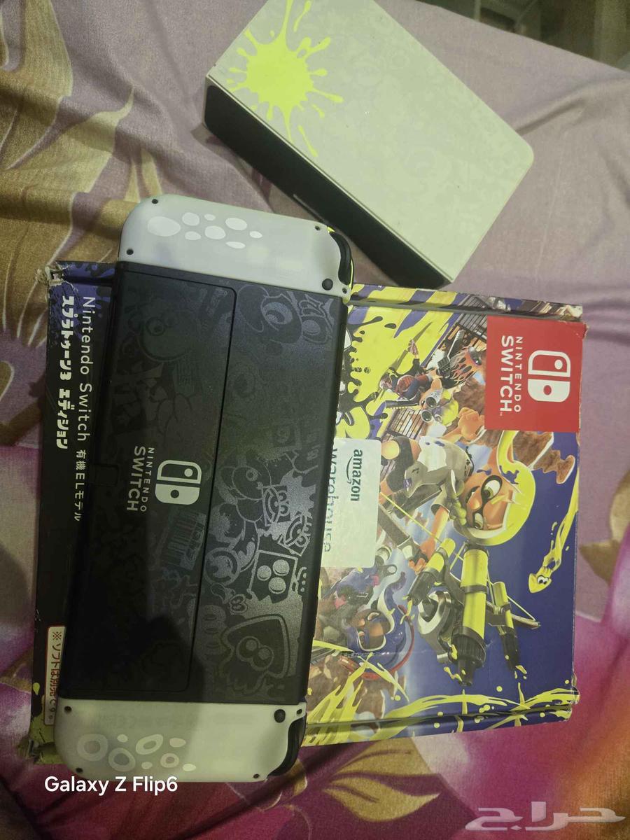 نينتندو سويتش اوليد Nintendo switch oled splatoon edition64437584944642111
