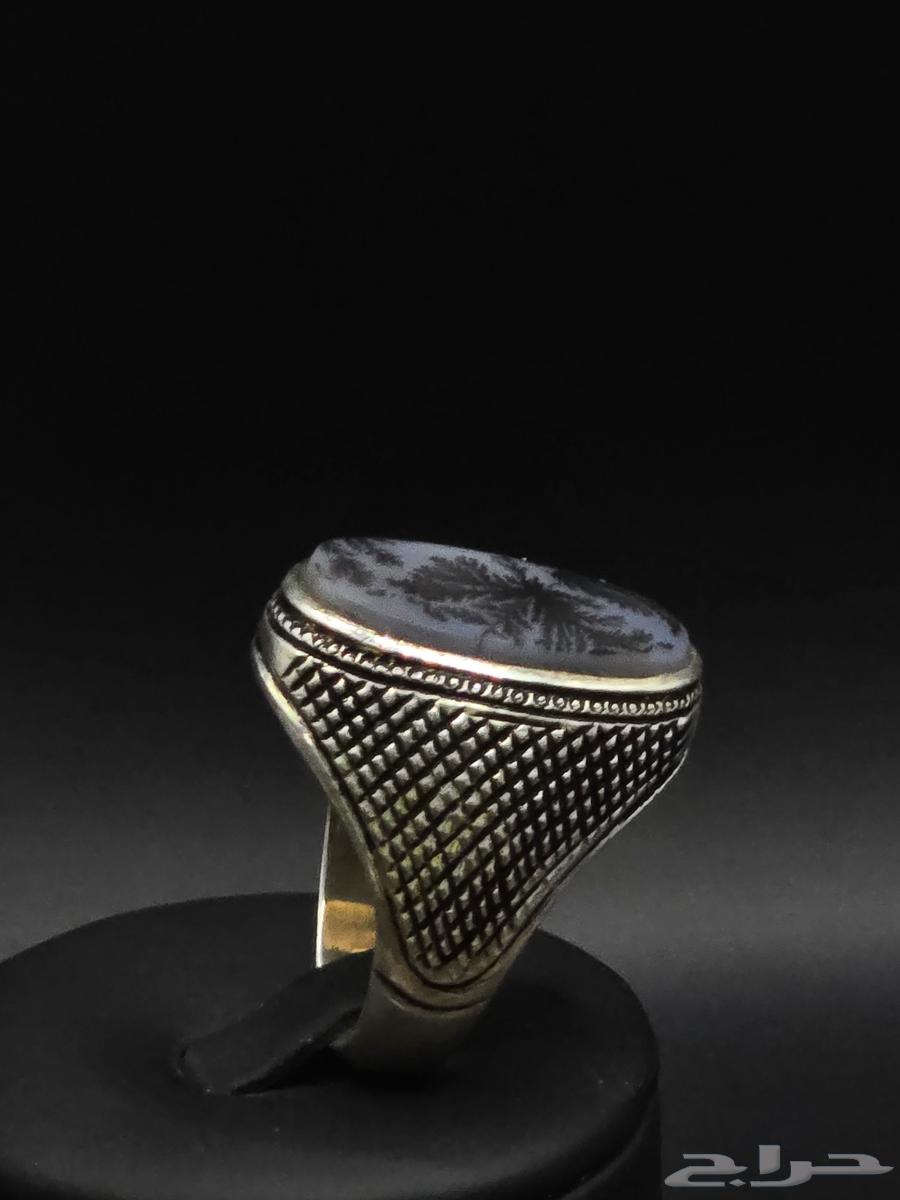 Yemeni Tree Agate Ring64442117784067111