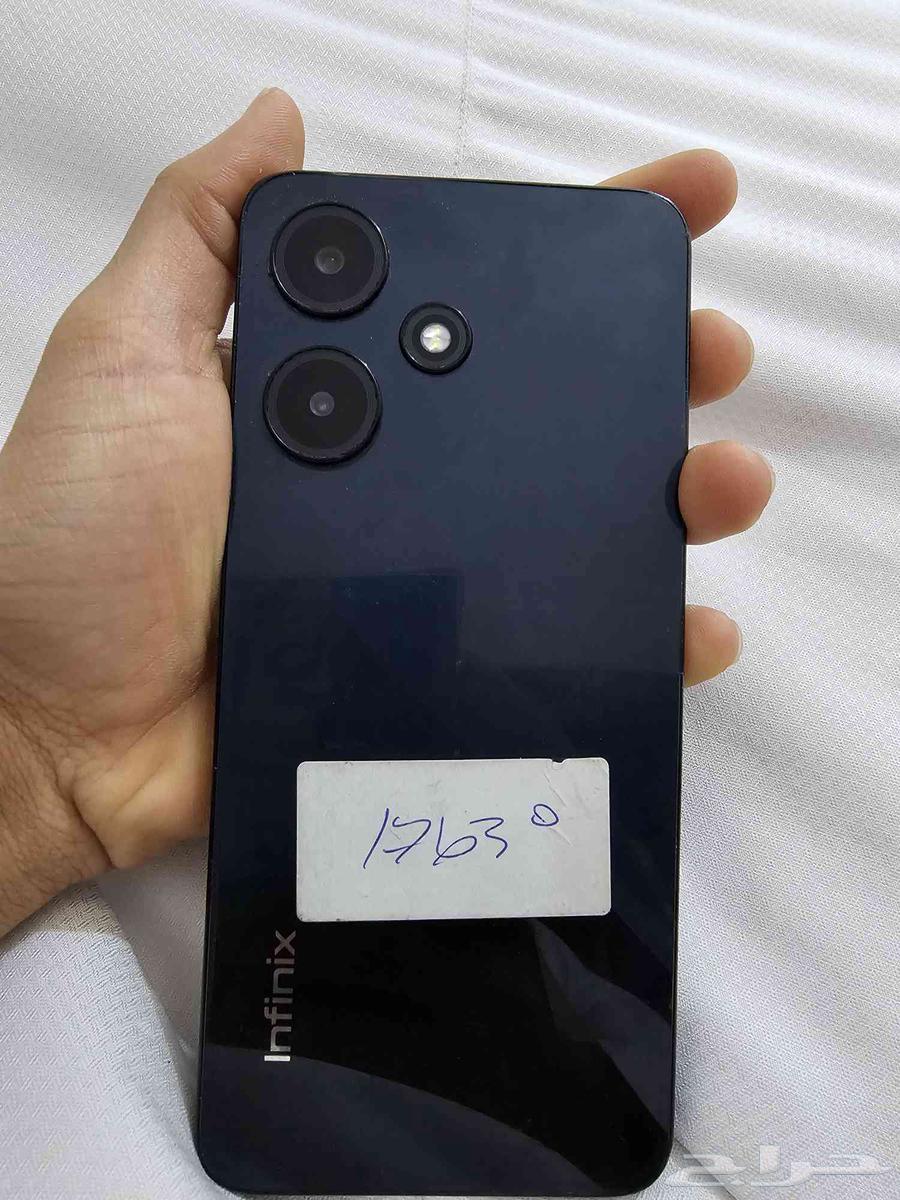 Infinix mobile phone used, screen replaced with cracks as shown64436829977089110