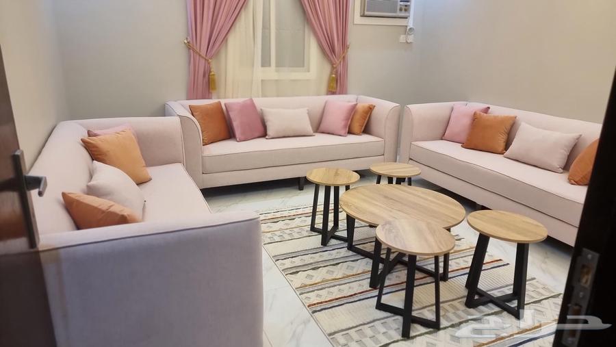 Sofa Al-Hibah detailed and ready, upholstery available for all types of sofas on installment64434387731841112