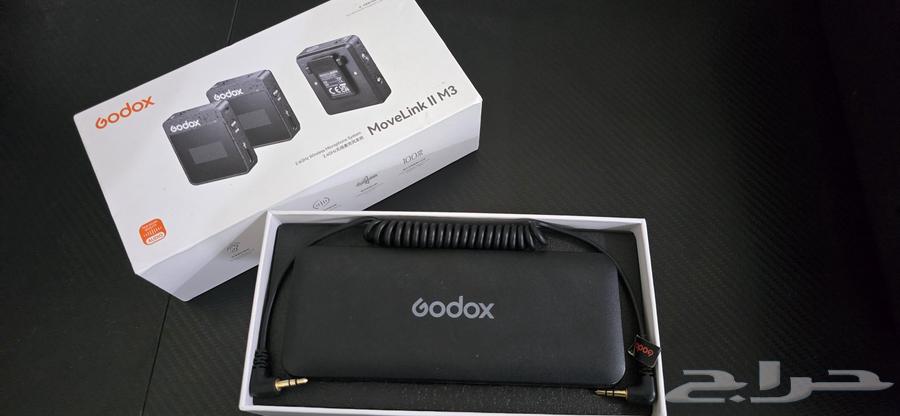 Godox Movelink II Mark 3 wireless Mic with charging case64439118391681110